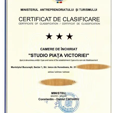 Studio Piata Victoriei Bucharest Exterior photo
